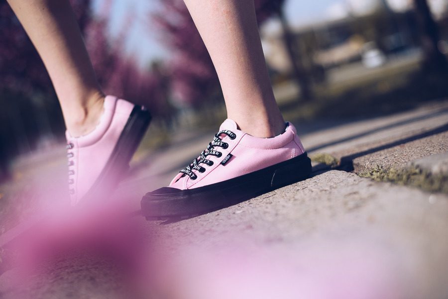 Giày Vans X Lazy Oaf Style 29 Pink VN0A3MVHR4H - Ảnh 4