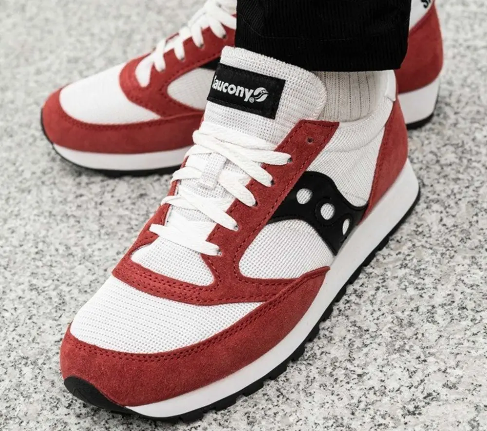 Giày Saucony Jazz Original Vintage 'Red Black' S70368-84 - Ảnh 3