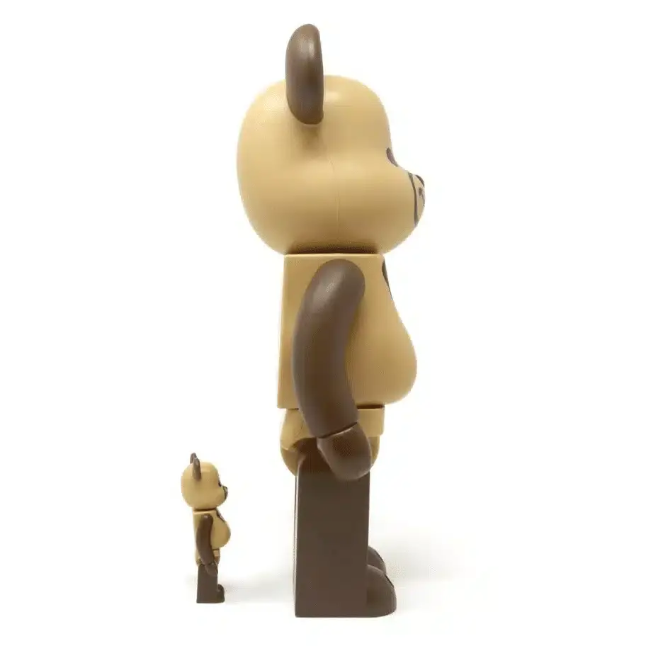 Mô Hình Bearbrick Freemasonry 100% & 400% Brown - Ảnh 3