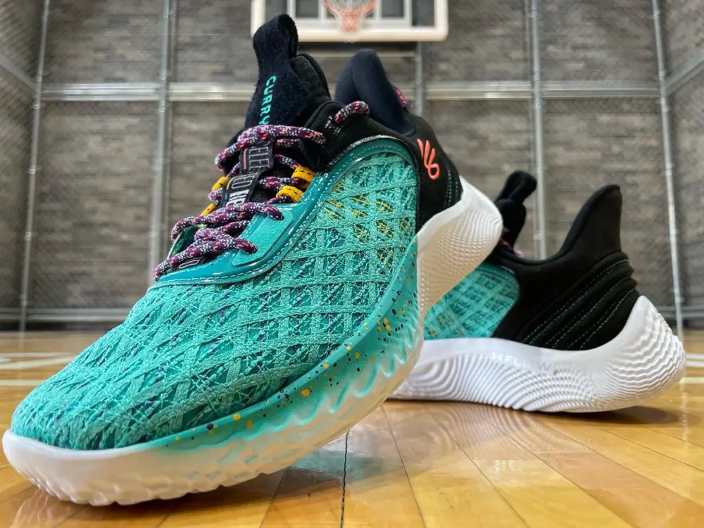 Giày Under Armour Curry Flow 9 'Black History Month' 3025729-305 - Ảnh 5