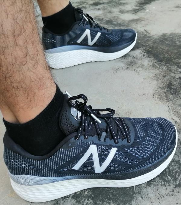 Giày New Balance Fresh Foam More v3 Black WMORLK3 - Ảnh 5