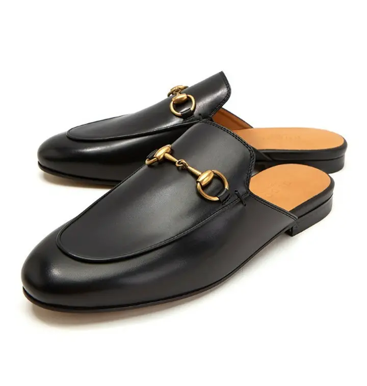 Alternative view of Giày Gucci Slip On Basic 423513-BLM00-1000