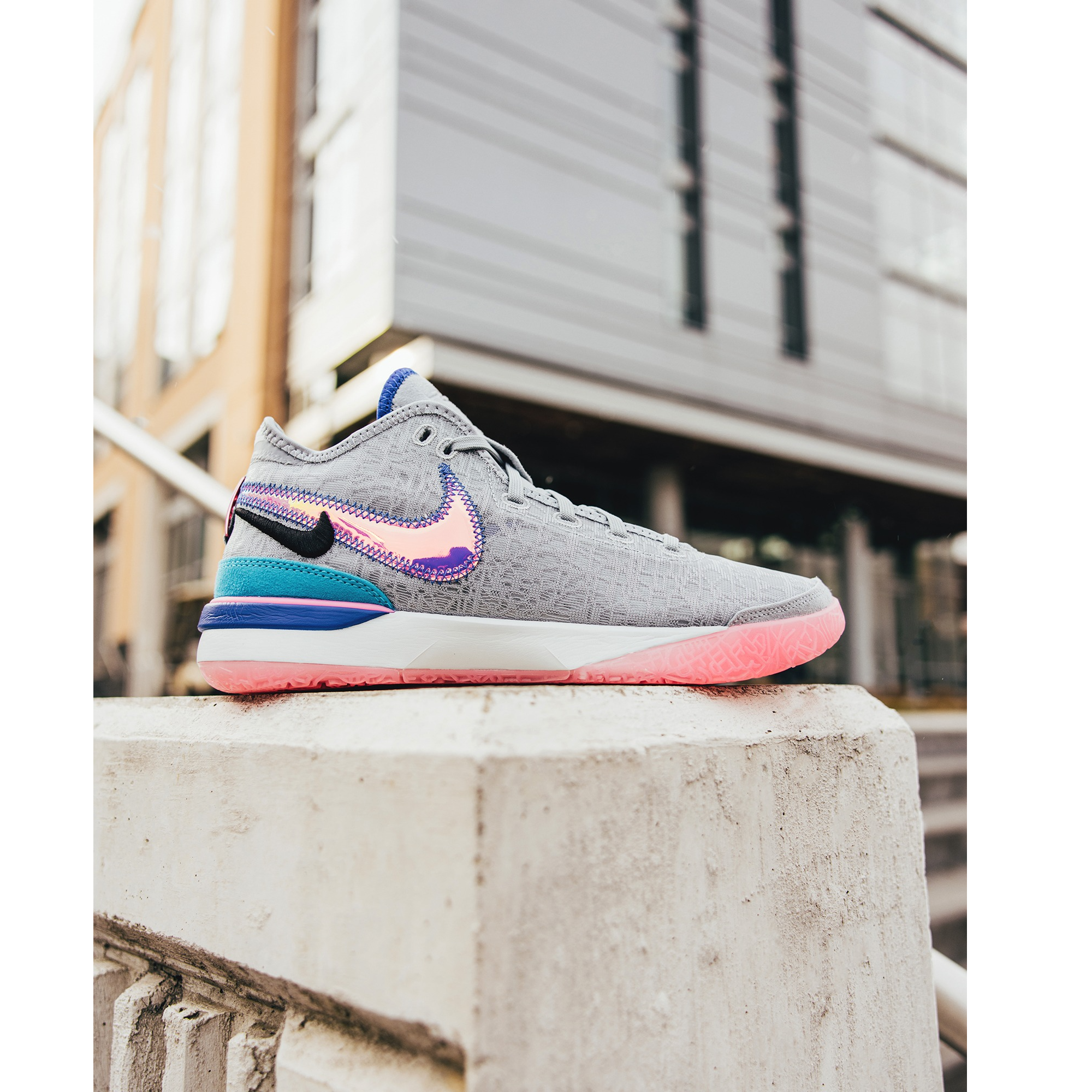 Giày Nike Zoom LeBron NXXT Gen 'Wolf Grey' DR8784-002 - Ảnh 3