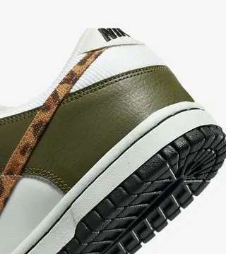 Giày Nike Dunk Low Olive Leopard (GS) DX9282-100 - Ảnh 5