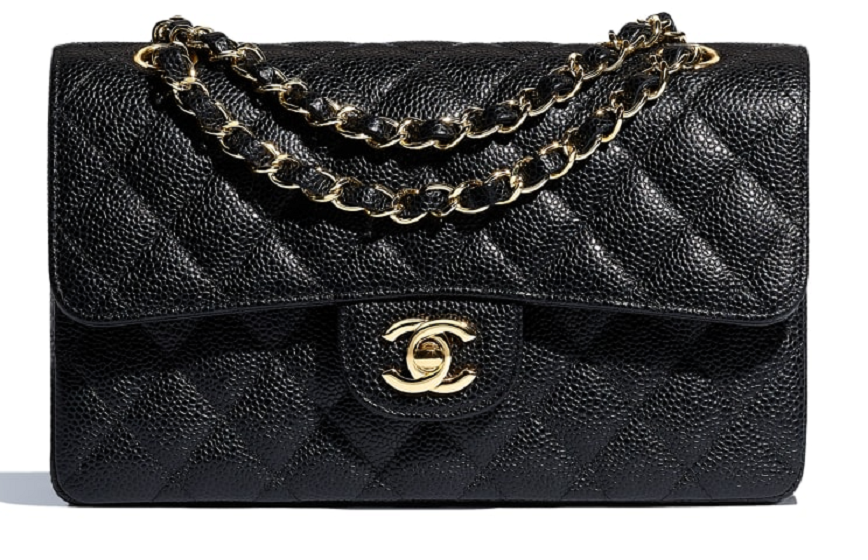 Túi Chanel Grained Gold Tone 'Black' A01113-Y01864-C3906