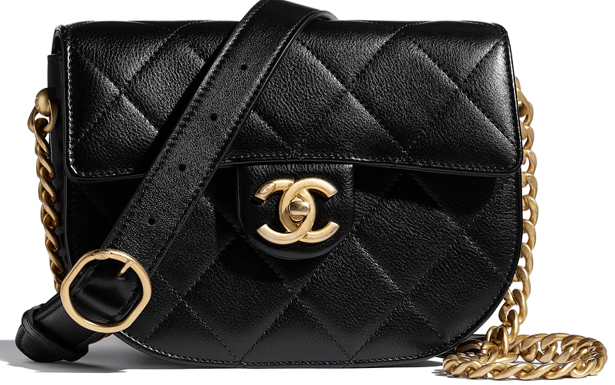 Túi Chanel Mini Messenger Bag Calfskin 'Black' AS2484-B05522-94305