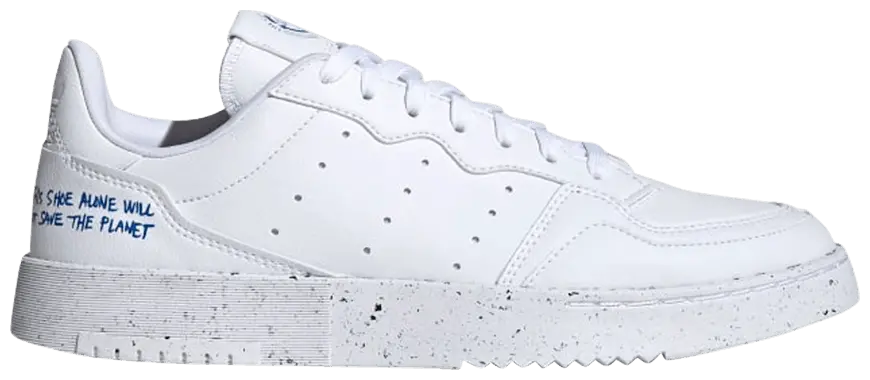 Giày Adidas Supercourt 'Clean Classics Collection - White Collegiate Royal' FU9728