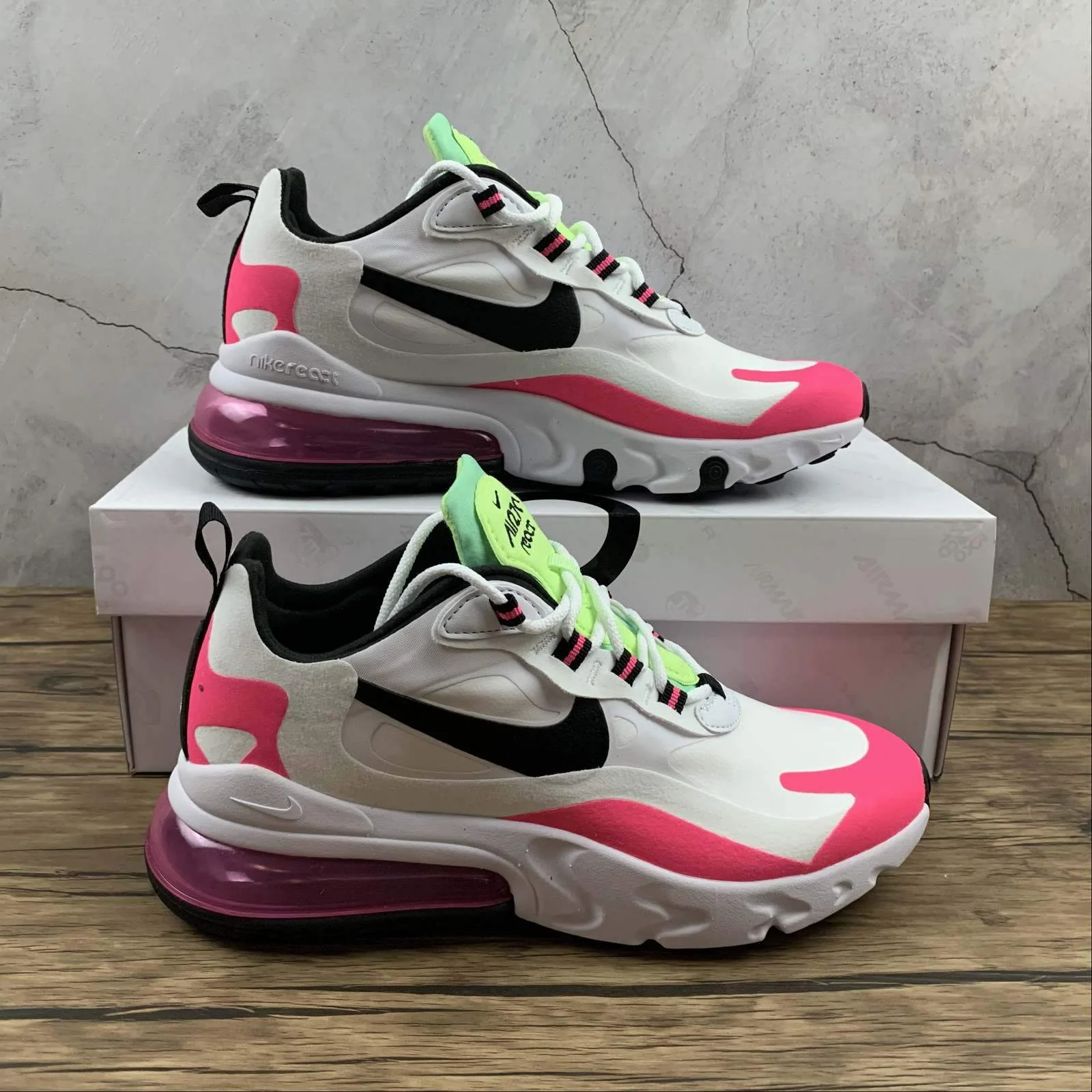 Giày Nike Air Max 270 React 'Hyper Pink' CJ0619-101 - Ảnh 5