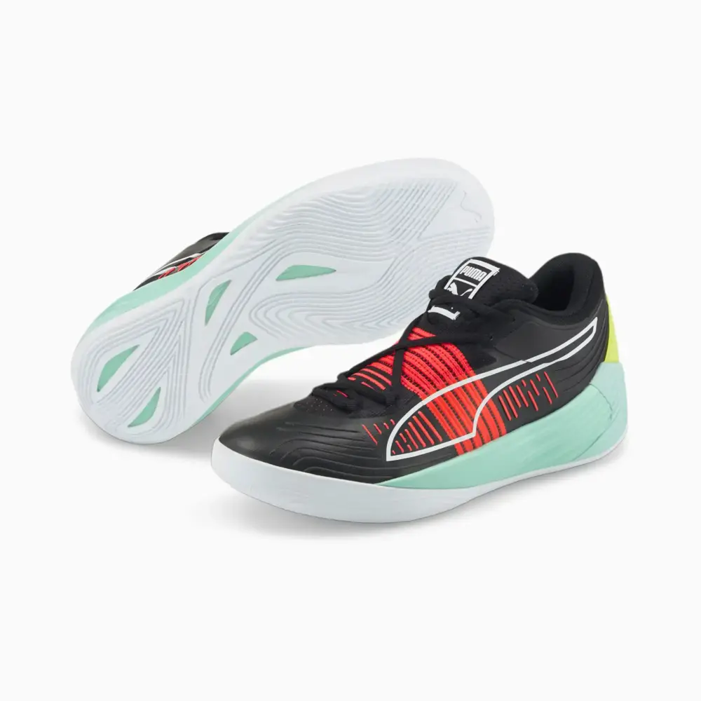 Giày Puma Fusion Nitro Black Eggshell Blue 195514-06 - Ảnh 3