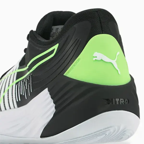 Giày Puma Fusion Nitro 'Black Green Glare' 195587-01 - Ảnh 3