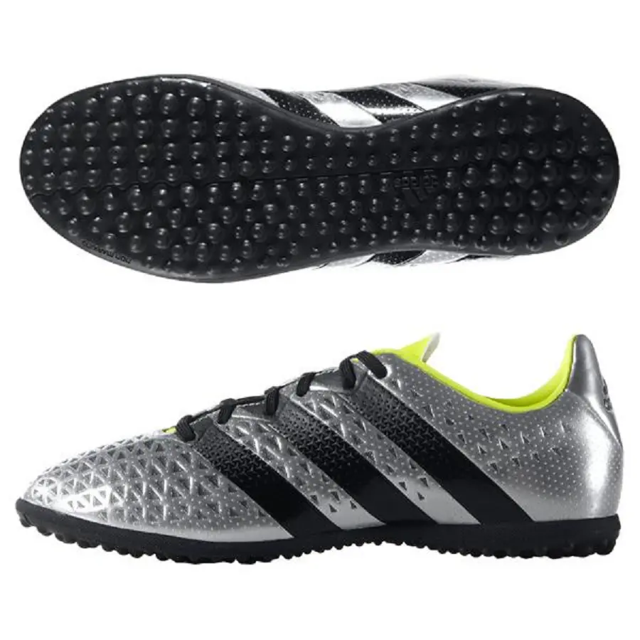 Giày Adidas Ace 16.3 TF Turf GS 'Silver Black' S31965 - Ảnh 3