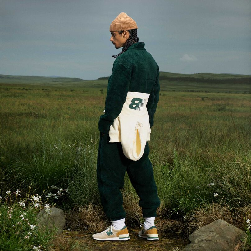 Giày New Balance 990v1 MiUSA ‘Tan Green’ M990TG1 - Ảnh 5