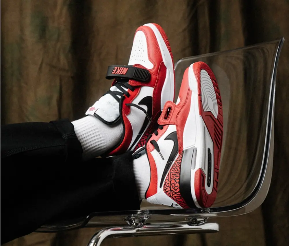 Giày Nike Jordan Legacy 312 Low 'Chicago Red' CD7069-116 - Ảnh 4