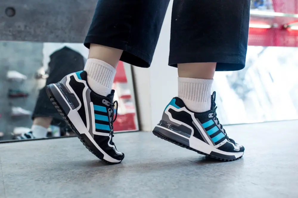 Giày Adidas ZX 750 HD 'Bright Cyan' FV2874 - Ảnh 4