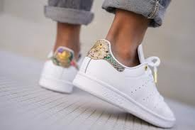 Giày Adidas Wmns Stan Smith 'Snakeskin - Floral Mash-Up' FV3086 - Ảnh 3