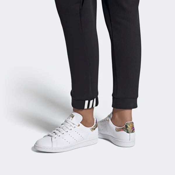 Giày Adidas Wmns Stan Smith 'Snakeskin - Floral Mash-Up' FV3086 - Ảnh 4