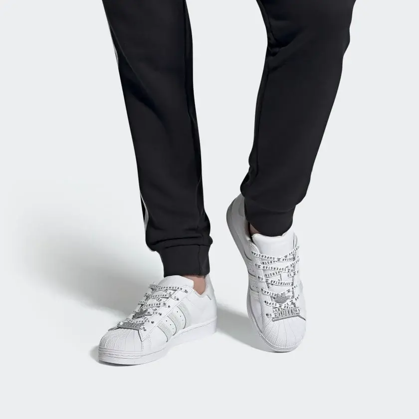 Giày Adidas Wmns Superstar 'White Iridescent Animal Print' FV3392 - Ảnh 6