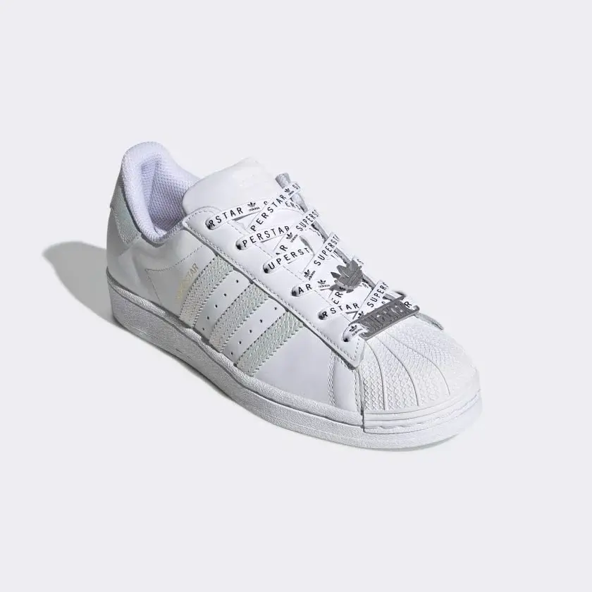 Giày Adidas Wmns Superstar 'White Iridescent Animal Print' FV3392 - Ảnh 5