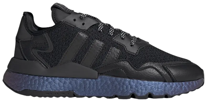 Giày Adidas Nite Jogger 'Metallic Blue Boost' FV3615