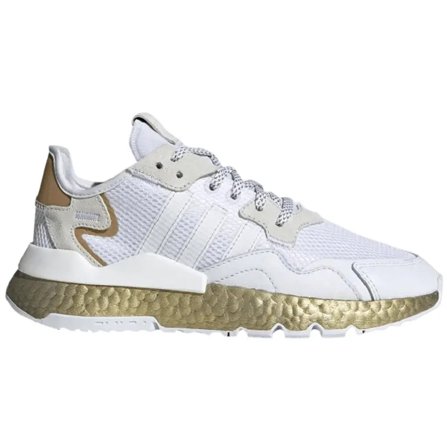 Giày Adidas Wmns Nite Jogger ‘White Gold Metallic’ FV4138