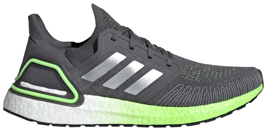 Giày Adidas UltraBoost 20 'Grey Signal Green' FV8317