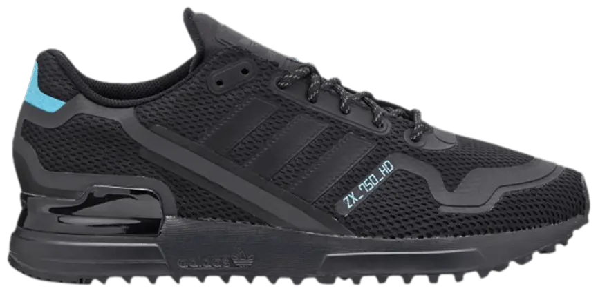 Giày Adidas ZX 750 HD 'Core Black Cyan' FV8488