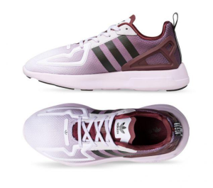 Alternative view of Giày Adidas ZX 2K Flux Shoes 'Maroon' FV8630