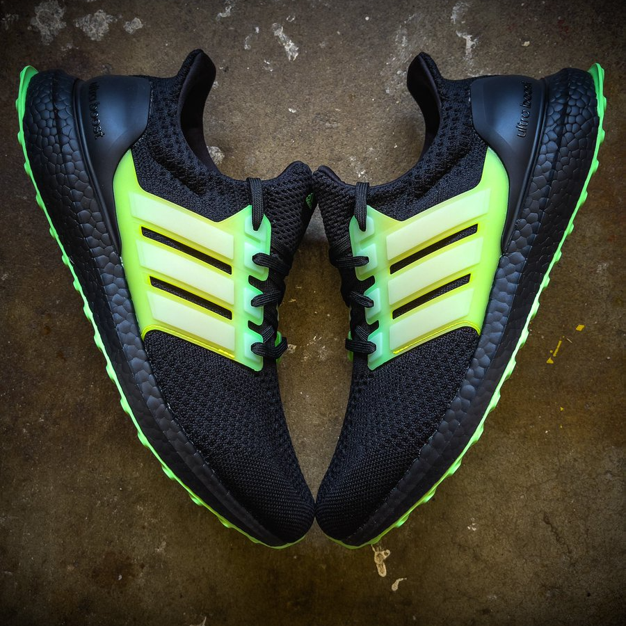 Giày Adidas Ultra Boost 5.0 DNA 'Black Beam Green' GV8729 - Ảnh 6