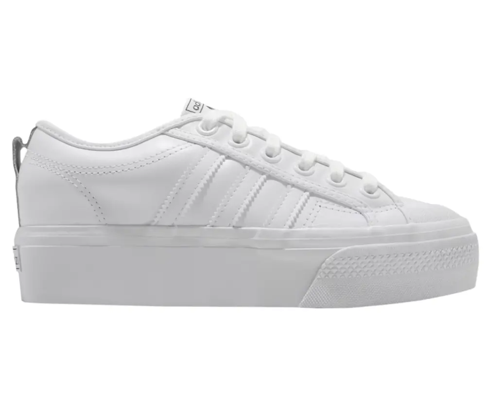 Giày Adidas Wmns Nizza Platform 'Cloud White' FW0265