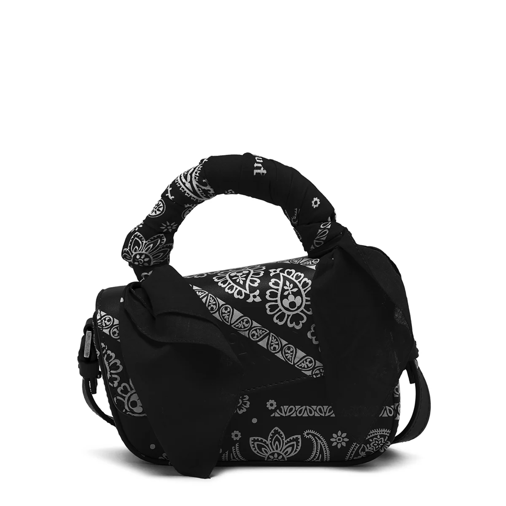 Túi Palm Angels Bandana 'Black White' PWNP004F21LEA0011001 - Ảnh 3