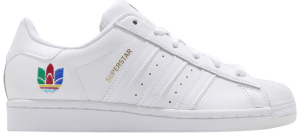 Giày Adidas Wmns Superstar 'White Real Magenta' FW3694