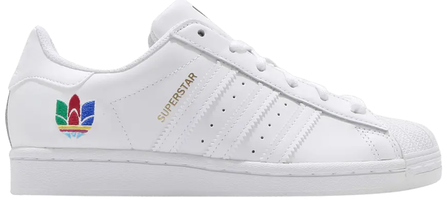 Giày Adidas Wmns Superstar 'White Real Magenta' FW3694