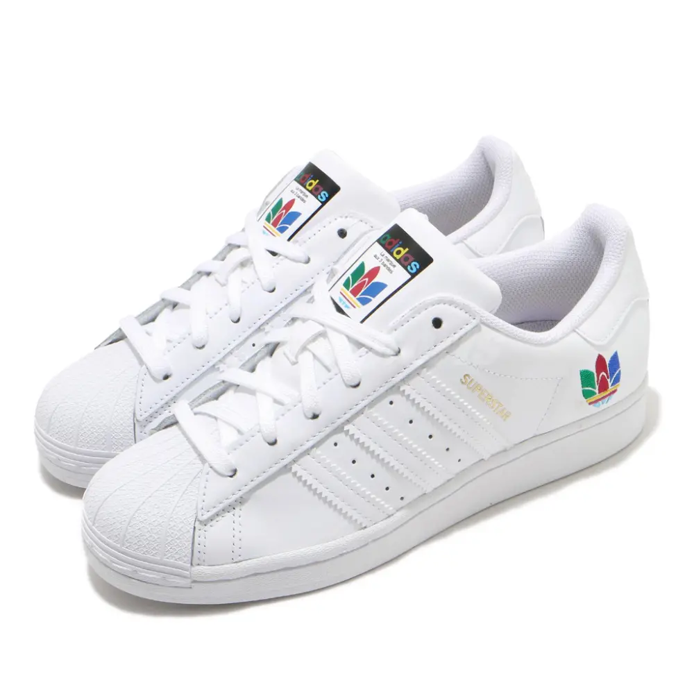 Giày Adidas Wmns Superstar 'White Real Magenta' FW3694 - Ảnh 4