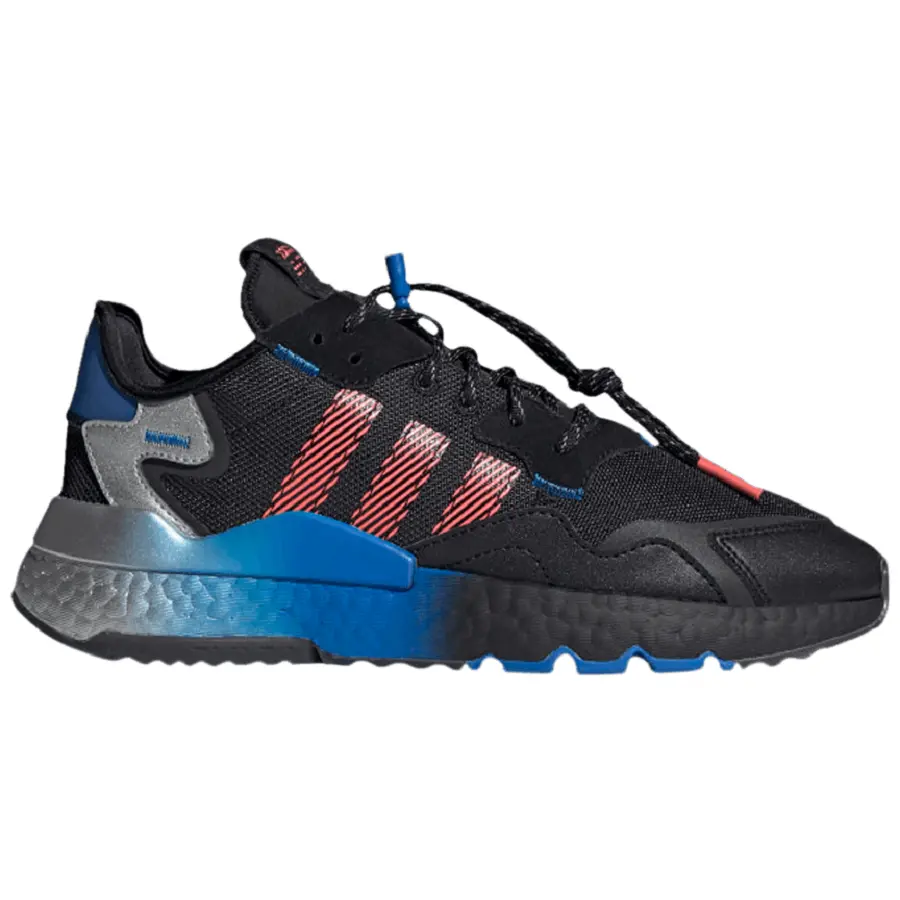 Giày Adidas Nite Jogger 'Black Flash Red Blue' FW4275