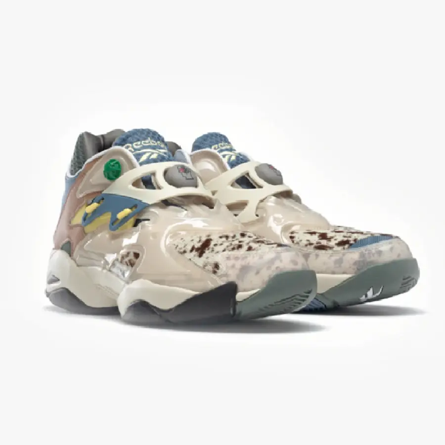Giày Reebok Brain Dead x Pump Court CT 'Pathways' FW4675 - Ảnh 3