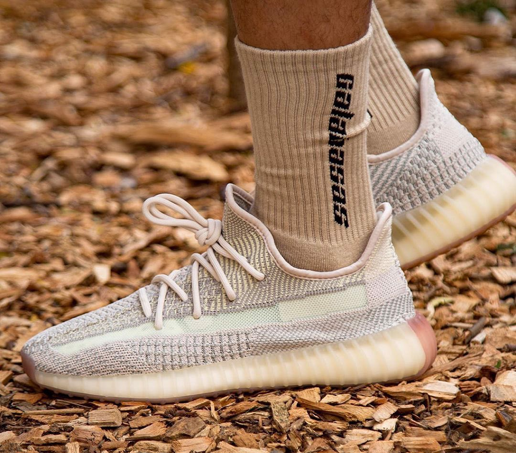 Giày Adidas Yeezy Boost 350 V2 'Citrin Reflective' FW5318 - Ảnh 3