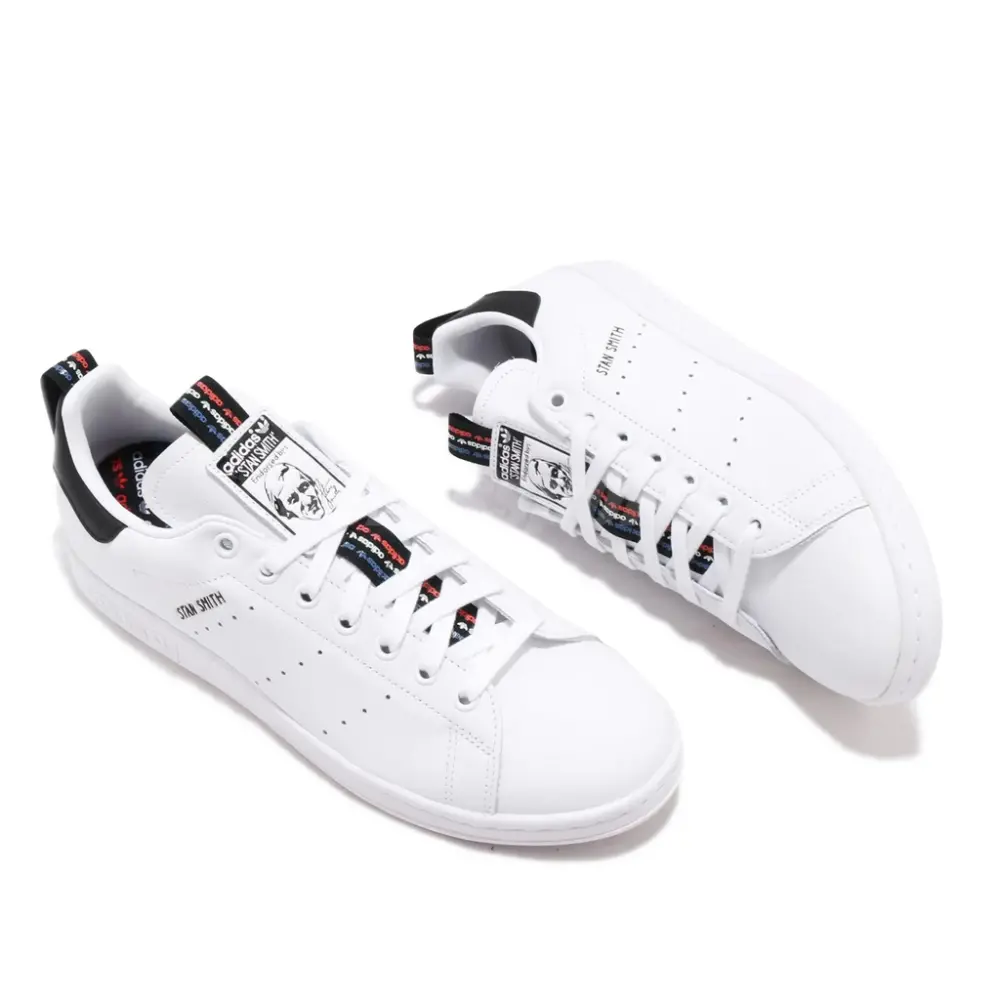 Giày Adidas Stan Smith 'White Black' FW5814 - Ảnh 4