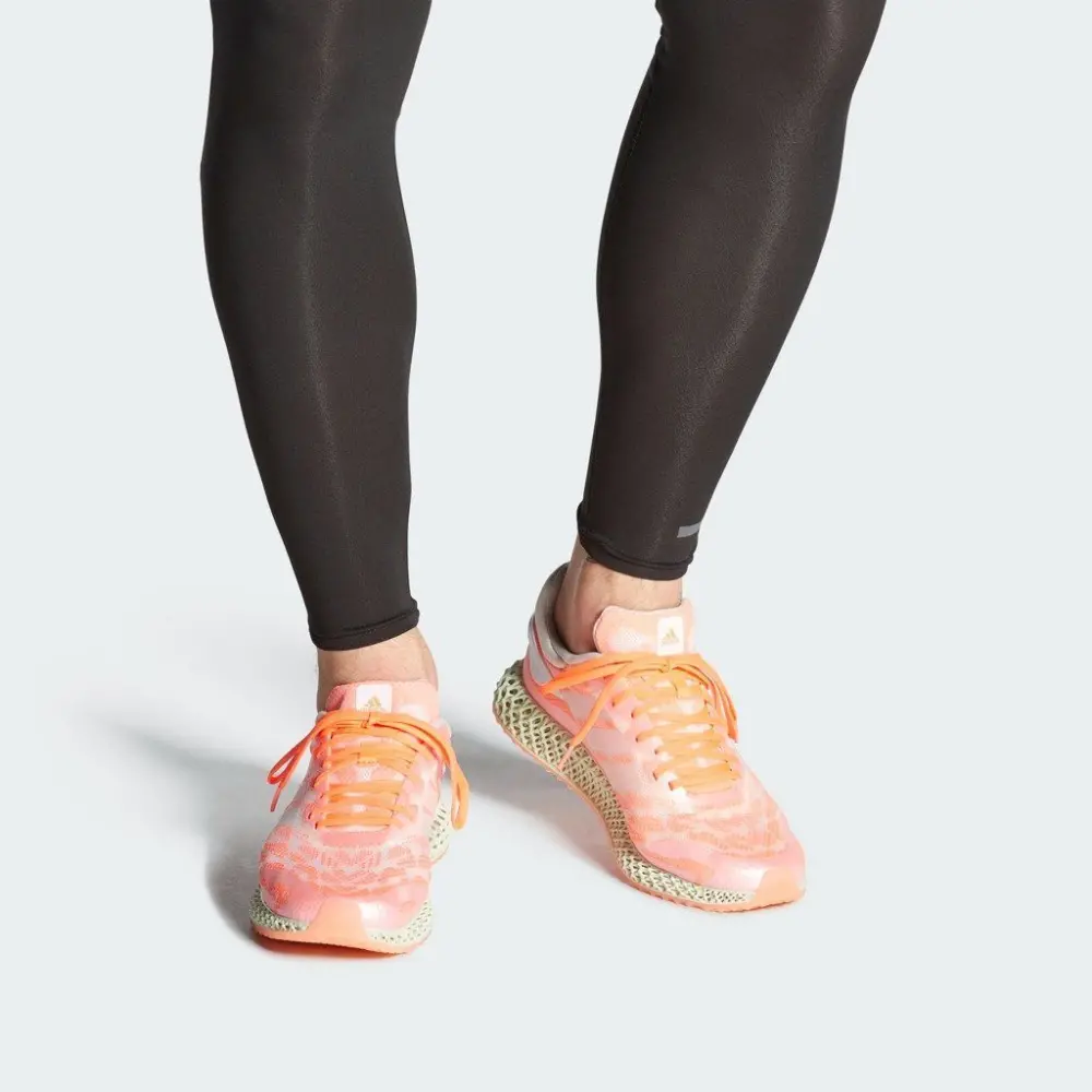 Giày Adidas 4D Runner 'Signal Coral' FW6838 - Ảnh 3