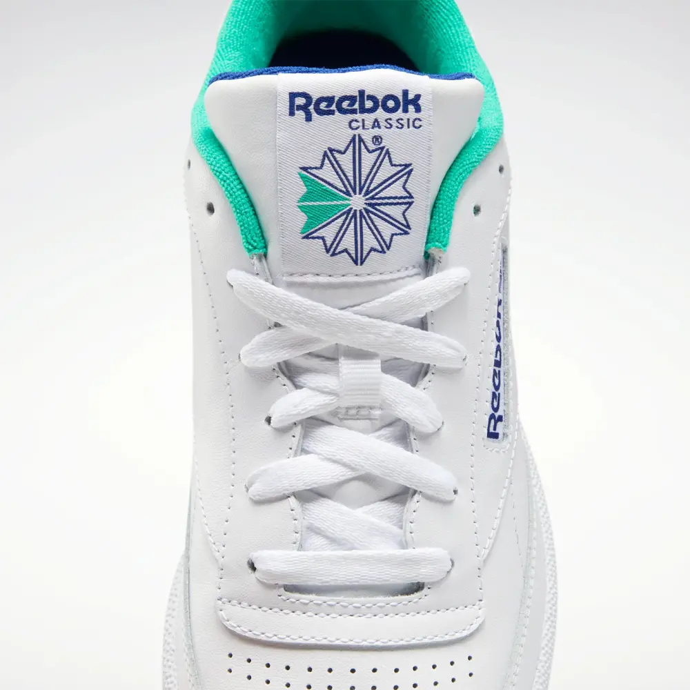 Giày Reebok Wmns Club C 85 'White Green' FW7786 - Ảnh 4