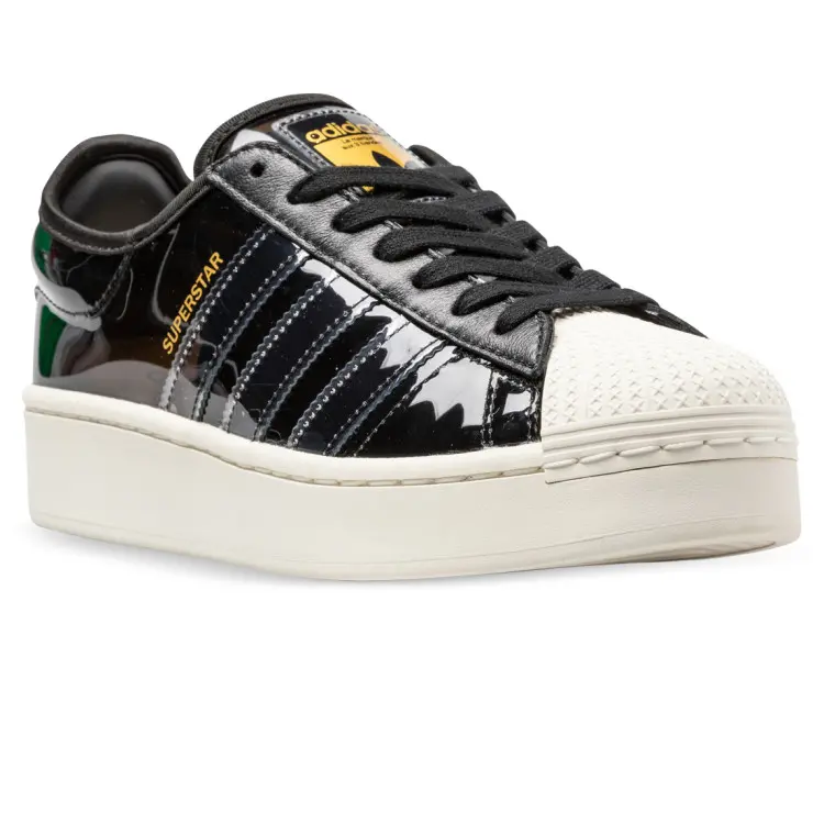 Alternative view of Giày Adidas Superstar Bold 'Patent Black' FW8423