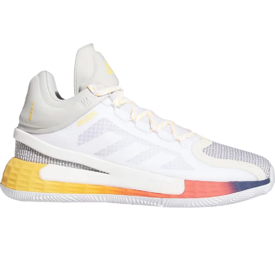 Giày Adidas D Rose 11 'White Gold Tech Indigo' FW8508