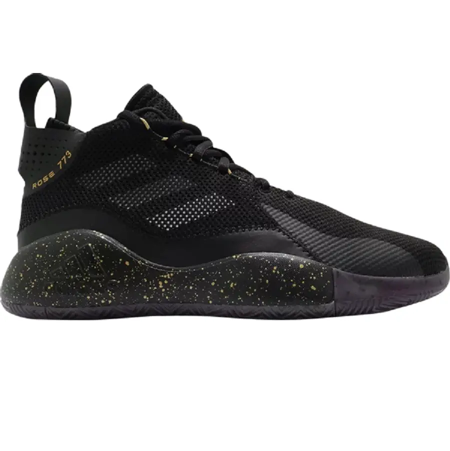 Giày Adidas D Rose 773 2020 'Black Gold' FW9838