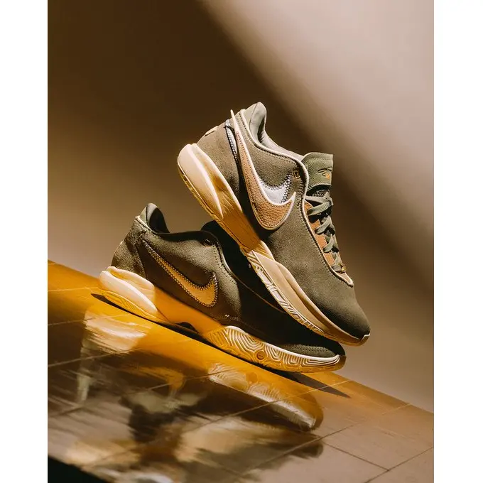 Giày Nike LeBron 20 'Olive Green' DV1193-901 - Ảnh 3