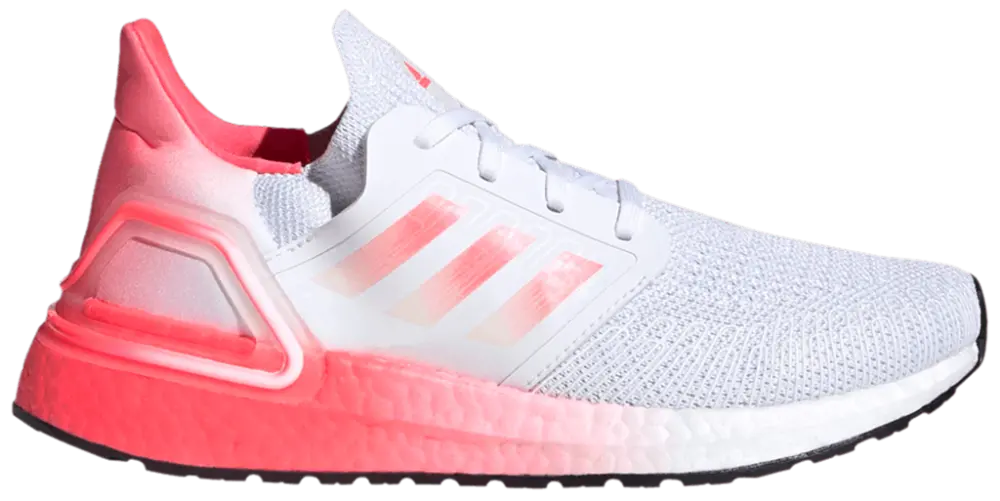 Giày Adidas UltraBoost 20 J 'White Signal Pink' FX0456