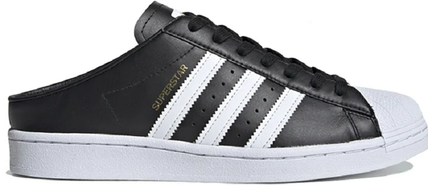 Giày Adidas Originals Superstar Mule Black White FX0528