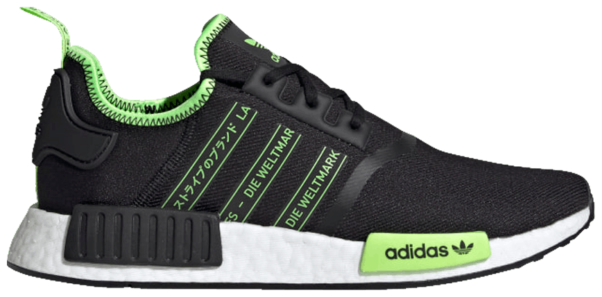 Giày Adidas NMD_R1 'Black Signal Green' FX1032