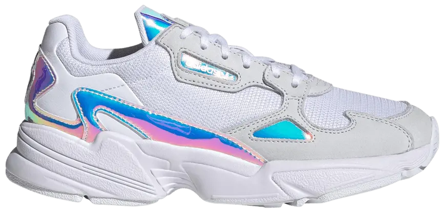 Giày Adidas Wmns Falcon 'White Iridescent' FX3432