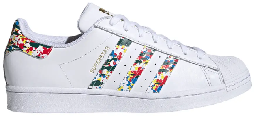 Giày Adidas Superstar White Splatter FX5540