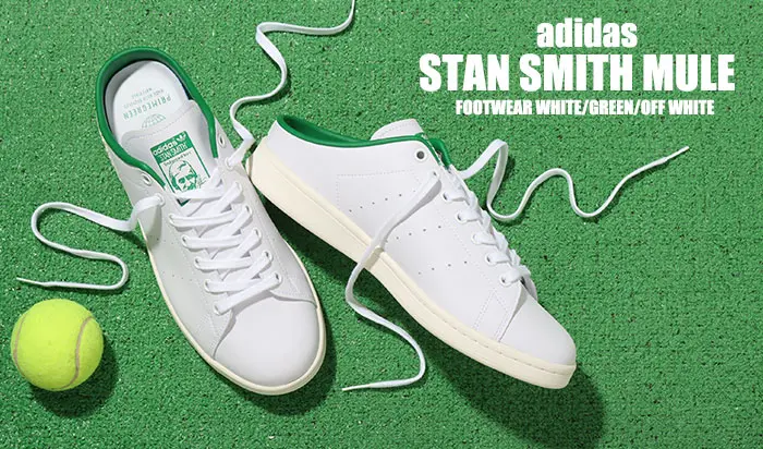 Giày Adidas Stan Smith Mule 'White Green' FX5849 - Ảnh 4