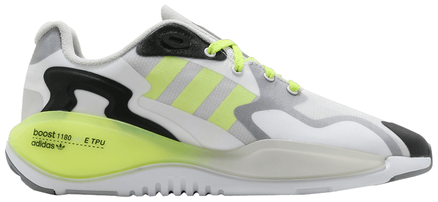 Giày Adidas ZX Alkyne 'White Solar Yellow' FX6227